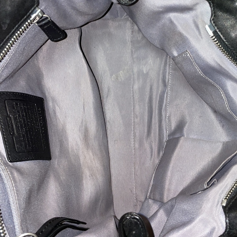 Coach leather tote bag - Picture 5 of 5